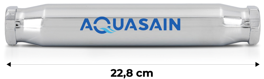 AQUASAIN waterontharder met ¾” schroefdraad